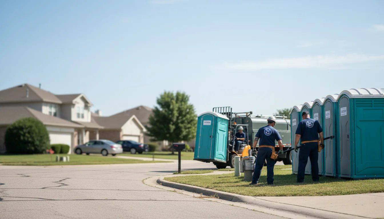 Porta Potty Rental in Fordoche, LA near me